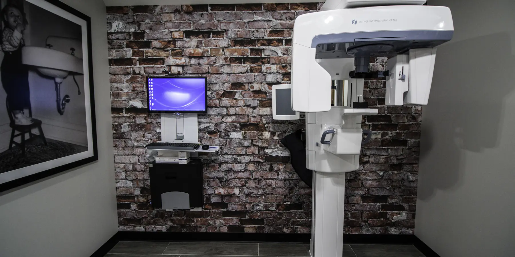 Digital panoramic imaging at Westport Dental Associates.